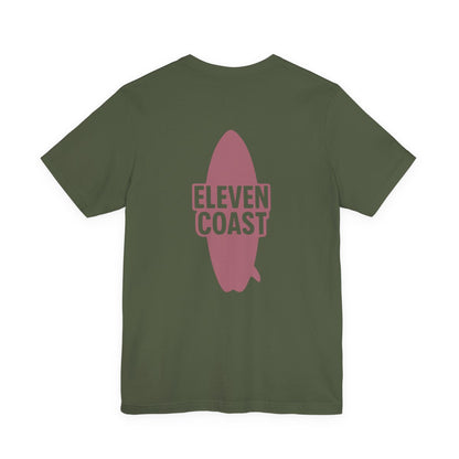 Mens Rosewood Red Surfboard T-Shirt 