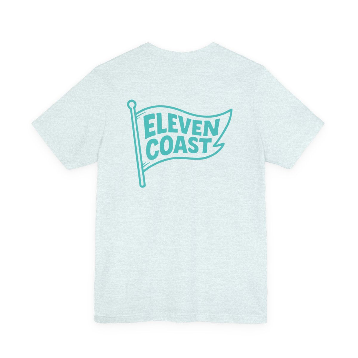 Men’s Mint Aqua Flag T-Shirt #en:color_heather-ice-blue,fr:couleur_bleu-glacier-chine