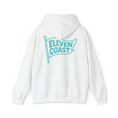Men's Mint Aqua Flag Hoodie 