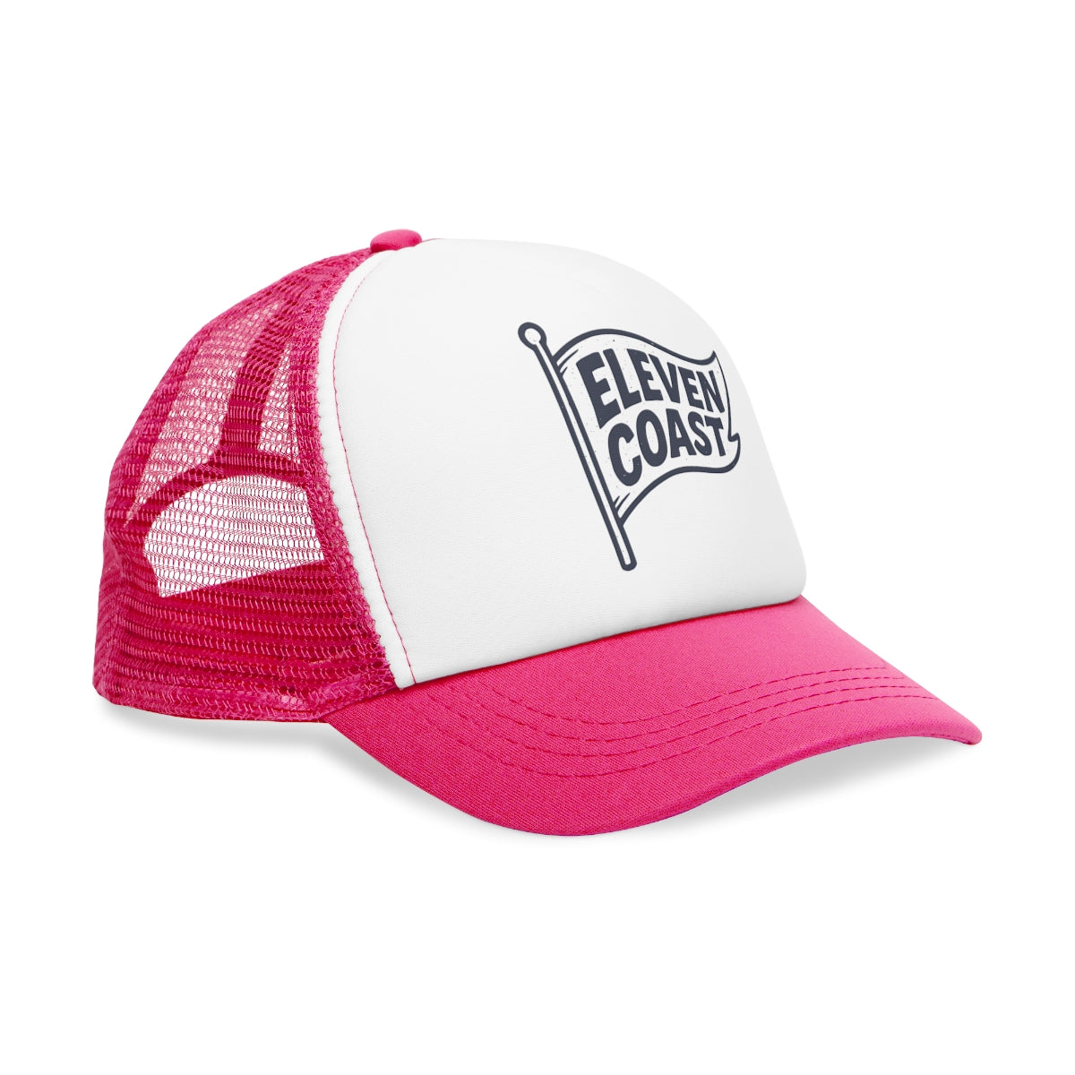 Men's Navy Flag Wave Cap #en:color_pink,fr:couleur_rose