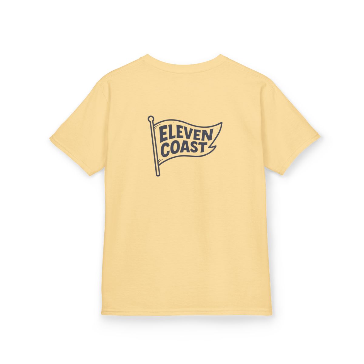 Kids Flag Tee Navy Vintage Texture 