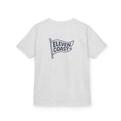 Kids Flag Tee Navy Vintage Texture 