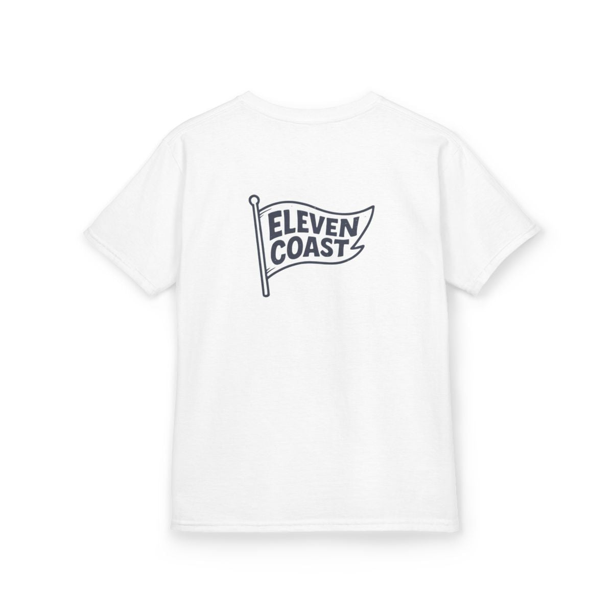 Kids Flag Tee Navy Vintage Texture 
