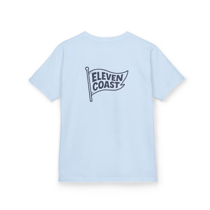Kids Flag Tee Navy Vintage Texture 