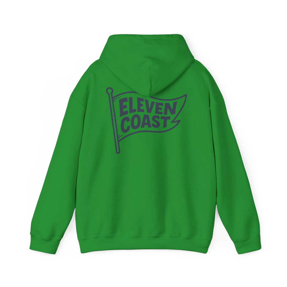 Navy Flag Hoodie For Women #en:color_irish-green,fr:couleur_vert-irlandais