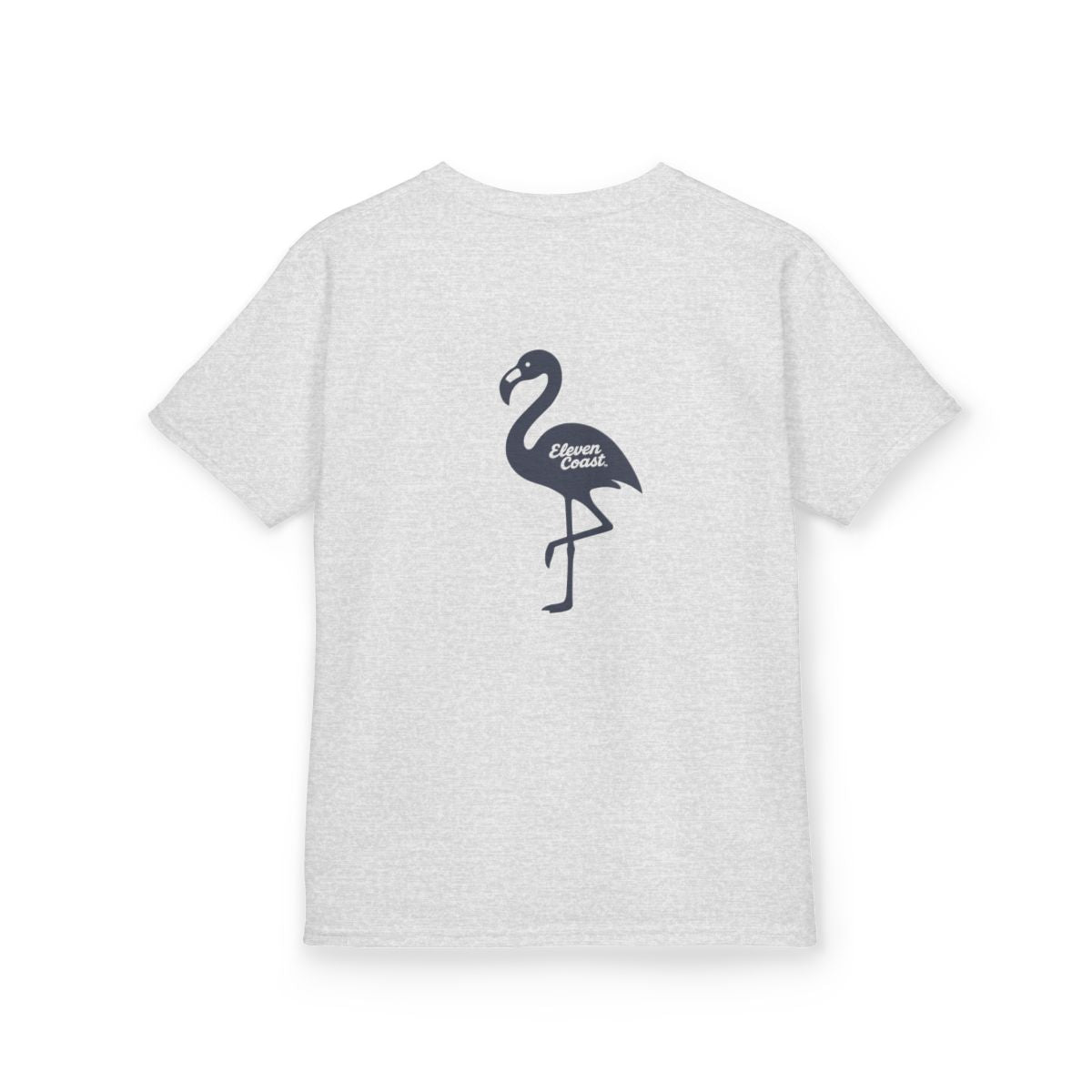 Kids Flamingo Navy Silhouette Tee 