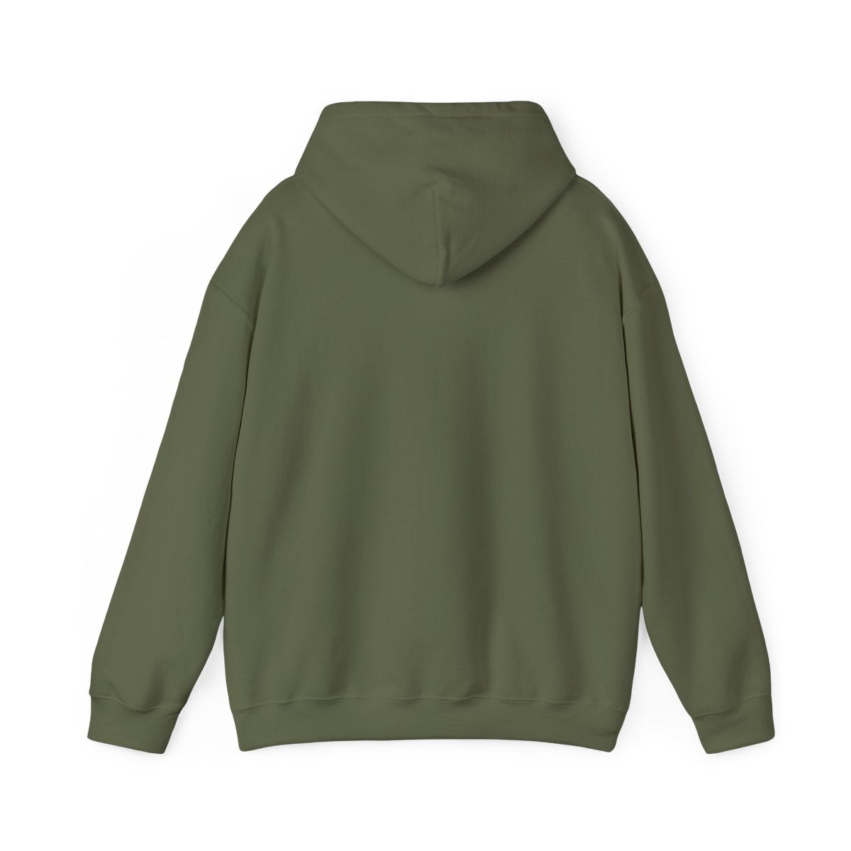 Men's Green Hoodie Cursive Logo 