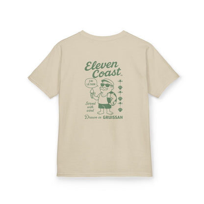 Kids Ice Cream Tee Green Character 