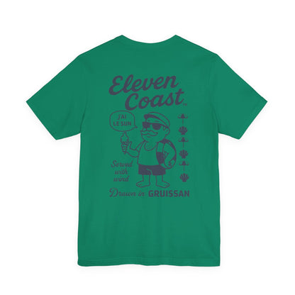 Men Navy Ice Cream T-Shirt Summer Vibes 