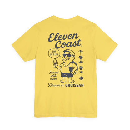 Men Navy Ice Cream T-Shirt Summer Vibes 