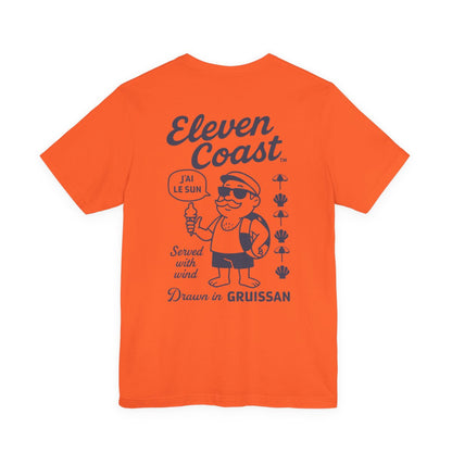 Men Navy Ice Cream T-Shirt Summer Vibes 