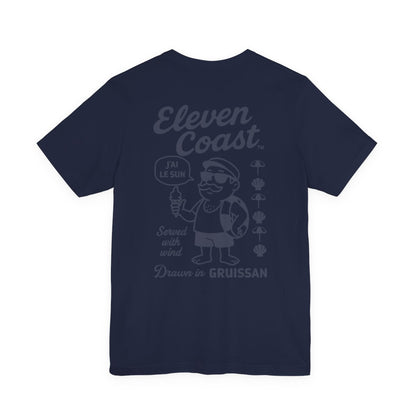 Men Navy Ice Cream T-Shirt Summer Vibes 