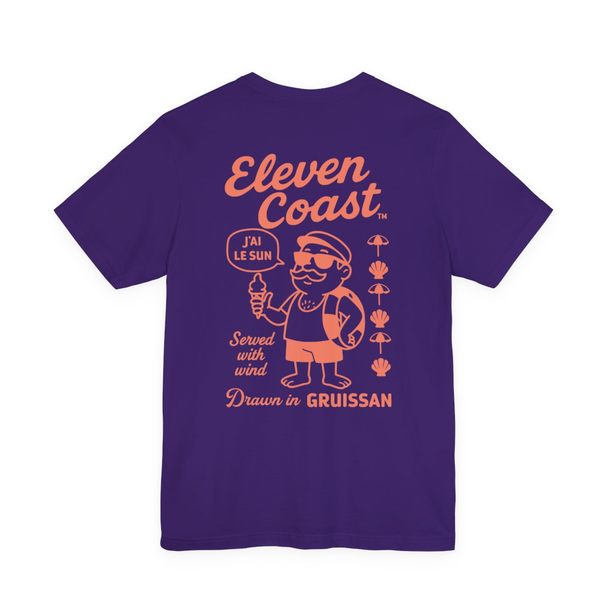 Men’s Summer Ice Cream Tee Orange 