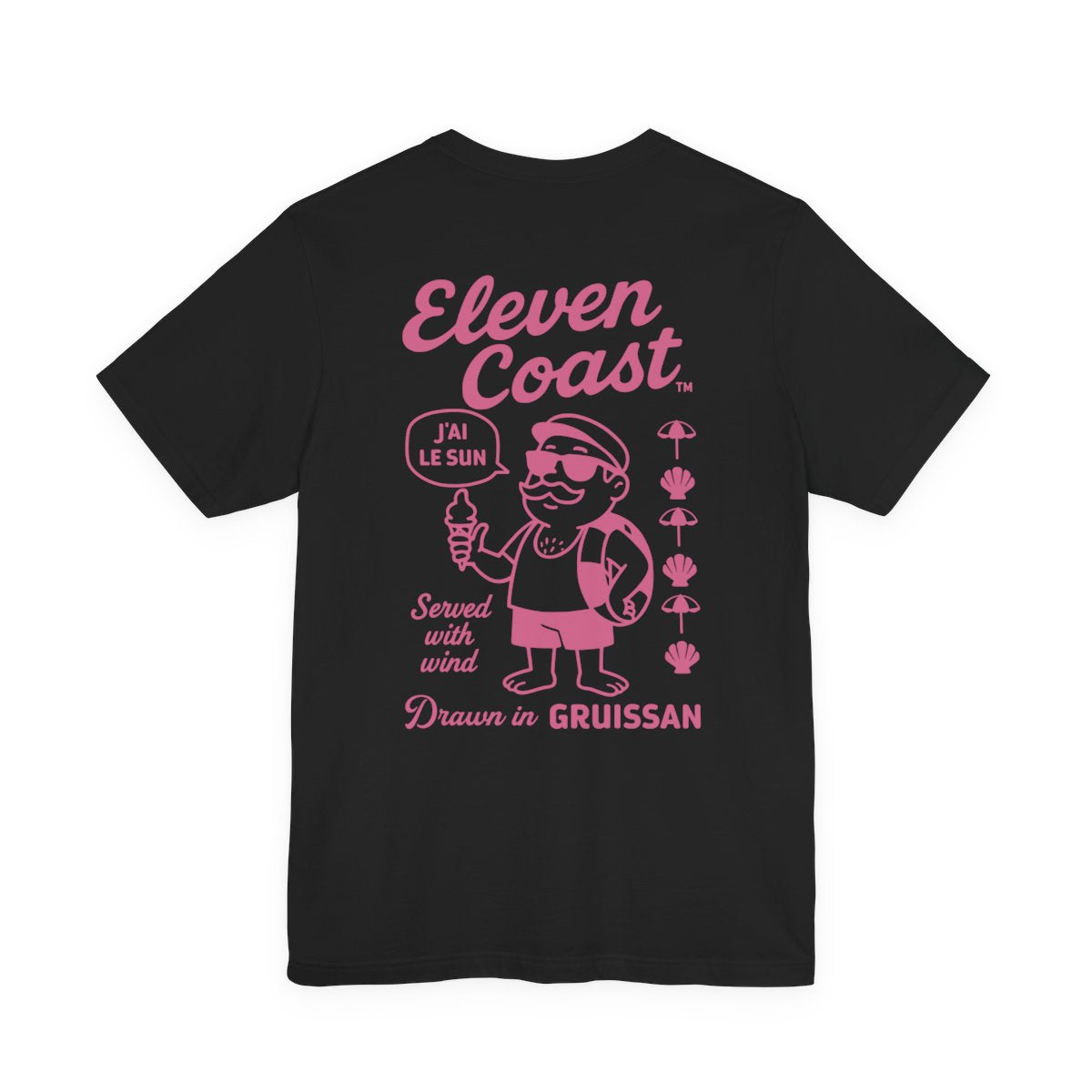 Men's Ice Cream Sun T-Shirt Pink 