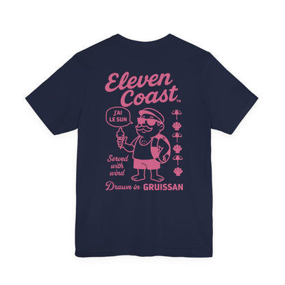Men's Ice Cream Sun T-Shirt Pink 