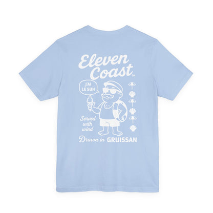 Men's Ice Cream Character T-Shirt White 