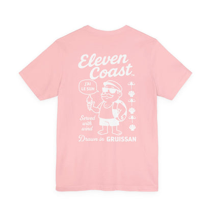 Men's Ice Cream Character T-Shirt White 