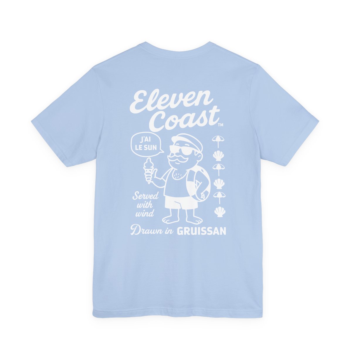 Summer Vibes Women T-Shirt Ice Cream Art #en:color_baby-blue,fr:couleur_baby-blue