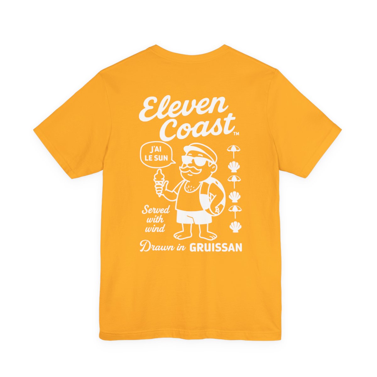 Summer Vibes Women T-Shirt Ice Cream Art #en:color_gold,fr:couleur_or