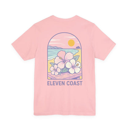 Lavender Hibiscus T-Shirt For Women 