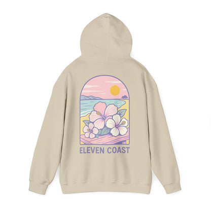 Men's Hibiscus Hoodie Lavender Dawn 