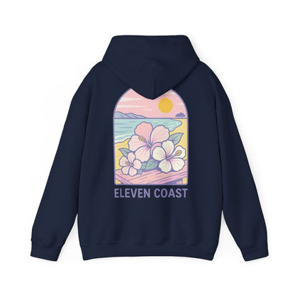 Hibiscus Hoodie For Women Dawn Breeze Lavender 