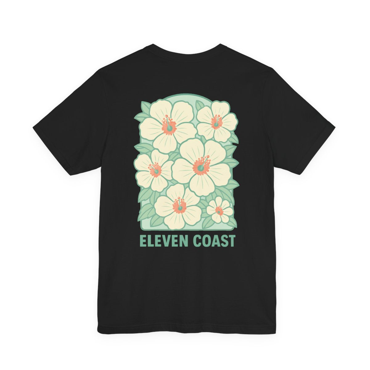 T Shirt For Men Fashion Floral Design Green 