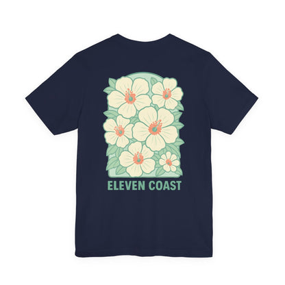 T Shirt For Men Fashion Floral Design Green 