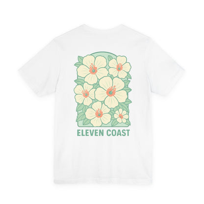 T Shirt For Men Fashion Floral Design Green 