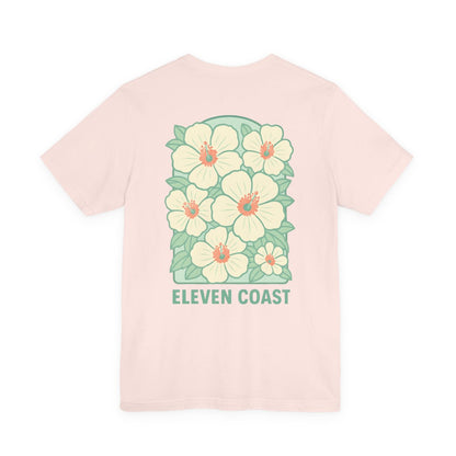 T Shirt For Men Fashion Floral Design Green 