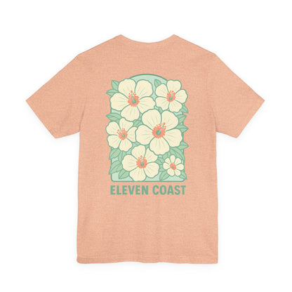 T Shirt For Men Fashion Floral Design Green 