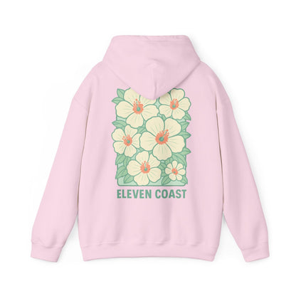 Hoodies For Women Trending Floral Dawn Breeze Green #en:color_light-pink,fr:couleur_rose-clair