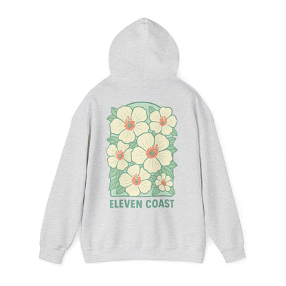 Hoodies For Women Trending Floral Dawn Breeze Green #en:color_ash,fr:couleur_cendre