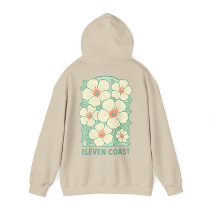 Hoodies For Women Trending Floral Dawn Breeze Green #en:color_sand,fr:couleur_sable