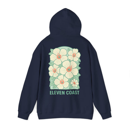 Hoodies For Women Trending Floral Dawn Breeze Green #en:color_navy,fr:couleur_bleu-marine