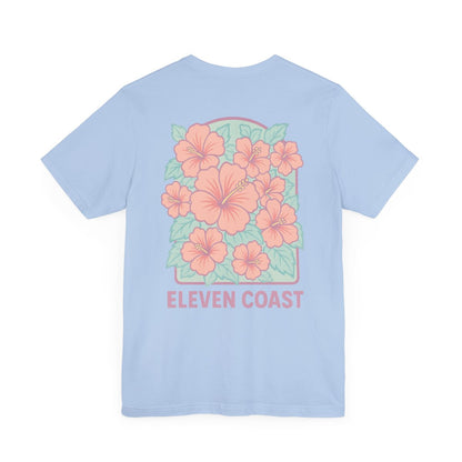 Men’s Hibiscus Floral T-Shirt Pink 