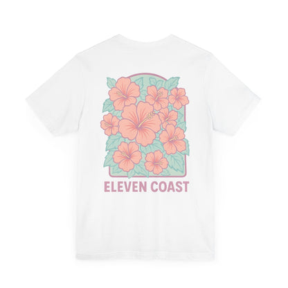 Men’s Hibiscus Floral T-Shirt Pink 