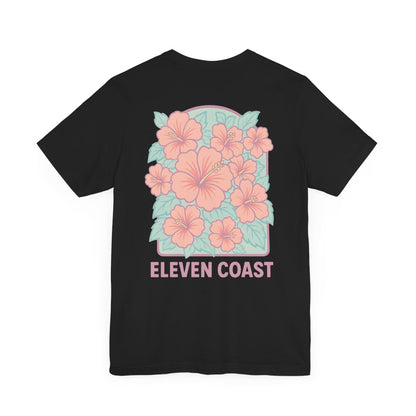 Men’s Hibiscus Floral T-Shirt Pink 