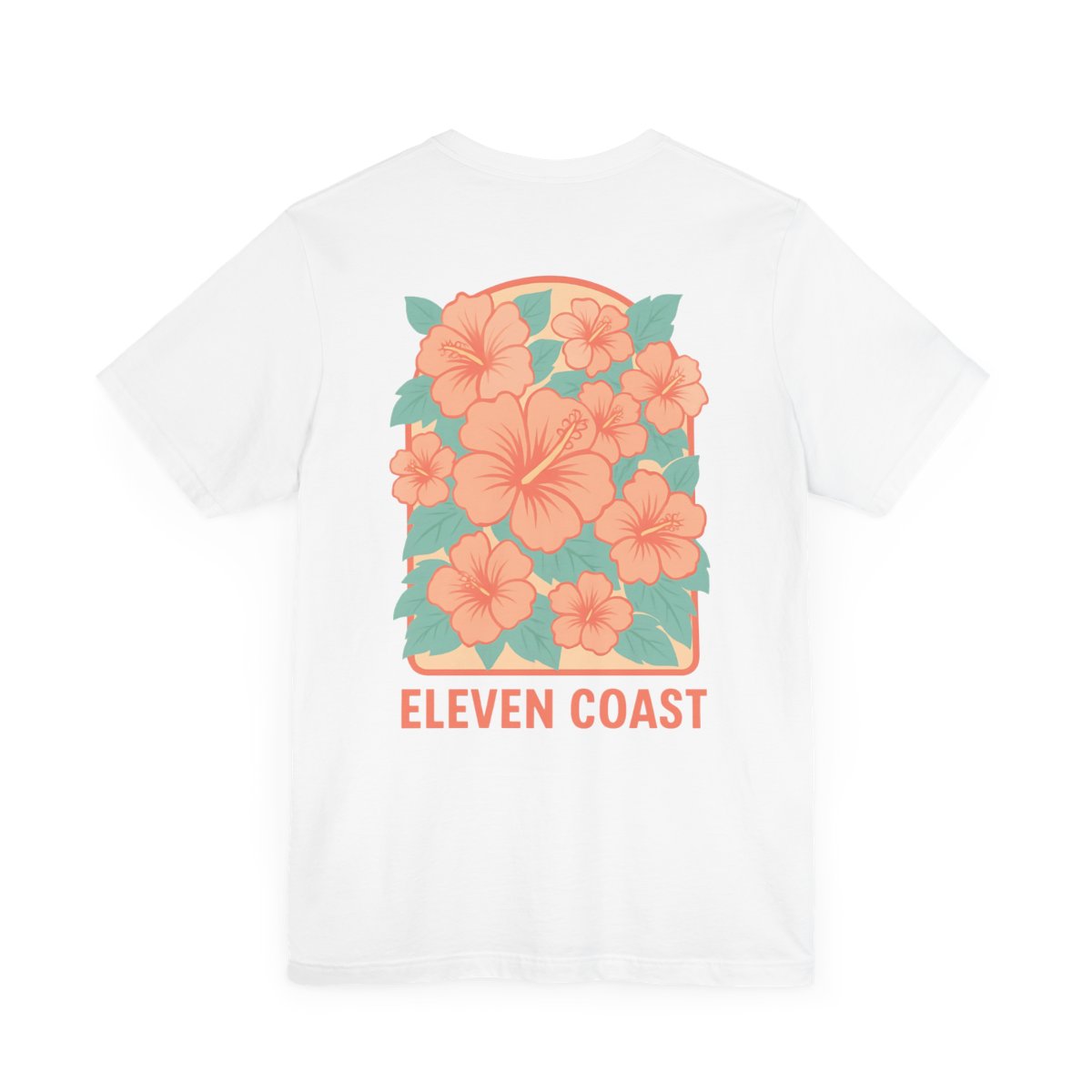 Floral Hibiscus Orange T-Shirt Women 
