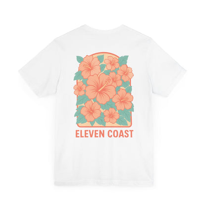 Floral Hibiscus Orange T-Shirt Women 