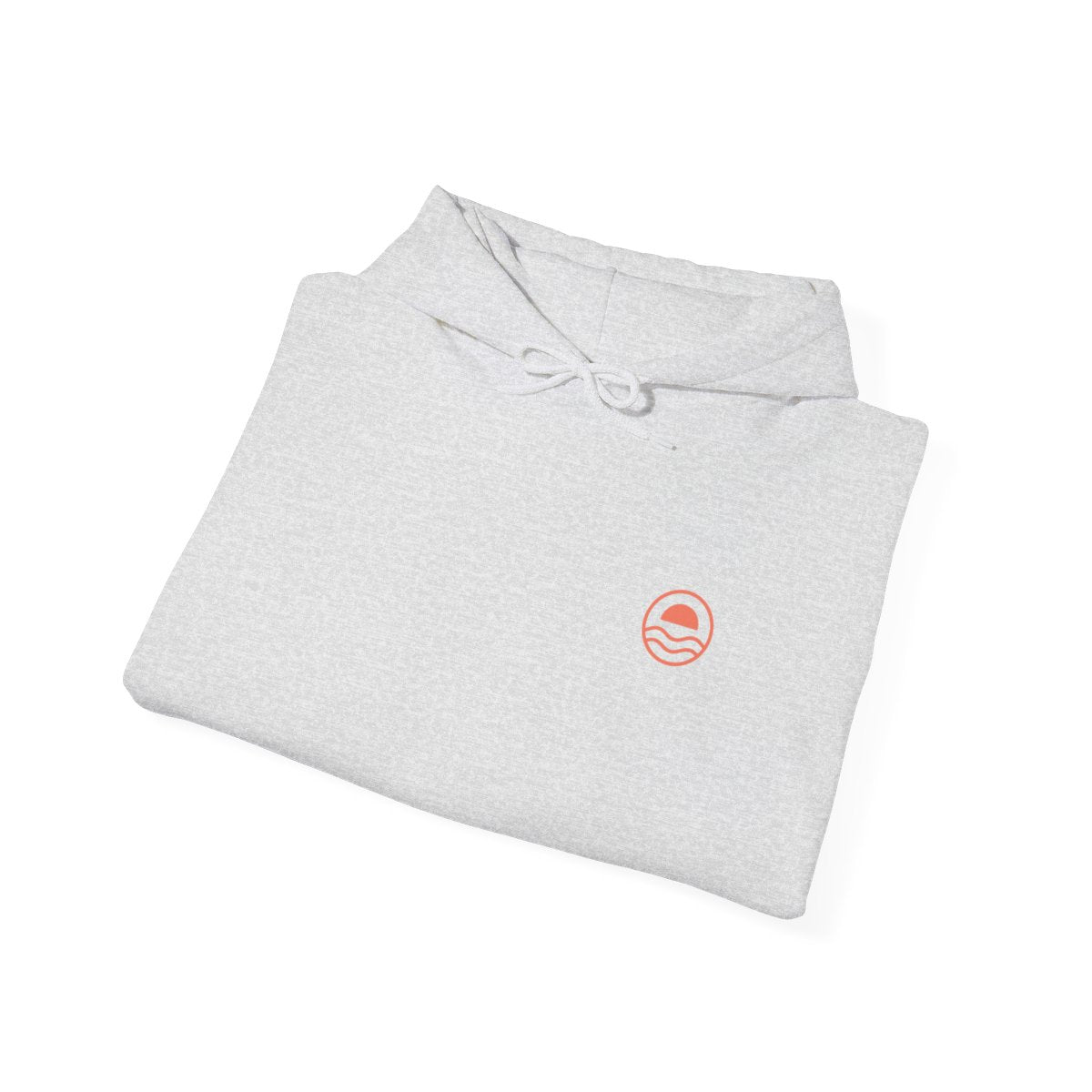 Orange Floral Hoodie For Women 