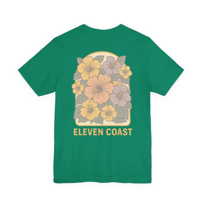 Hibiscus Floral T-Shirt For Women 