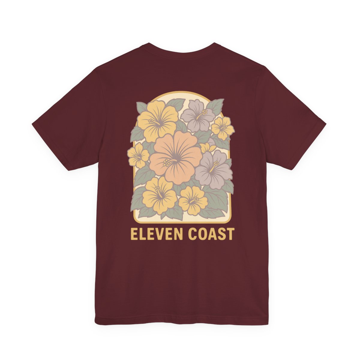 Hibiscus Floral T-Shirt For Women 