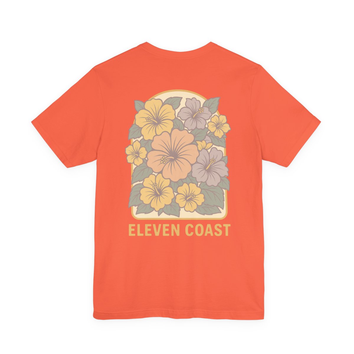 Hibiscus Floral T-Shirt For Women 