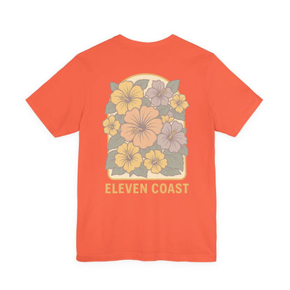 Hibiscus Floral T-Shirt For Women 