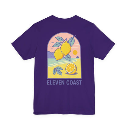 Lemon Beach Scene T-Shirt For Men 