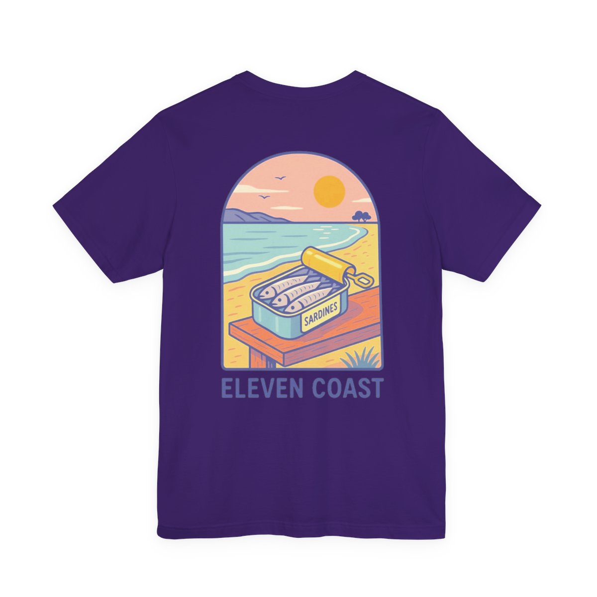 Lavender Dawn Breeze Seaside T-Shirt Men 