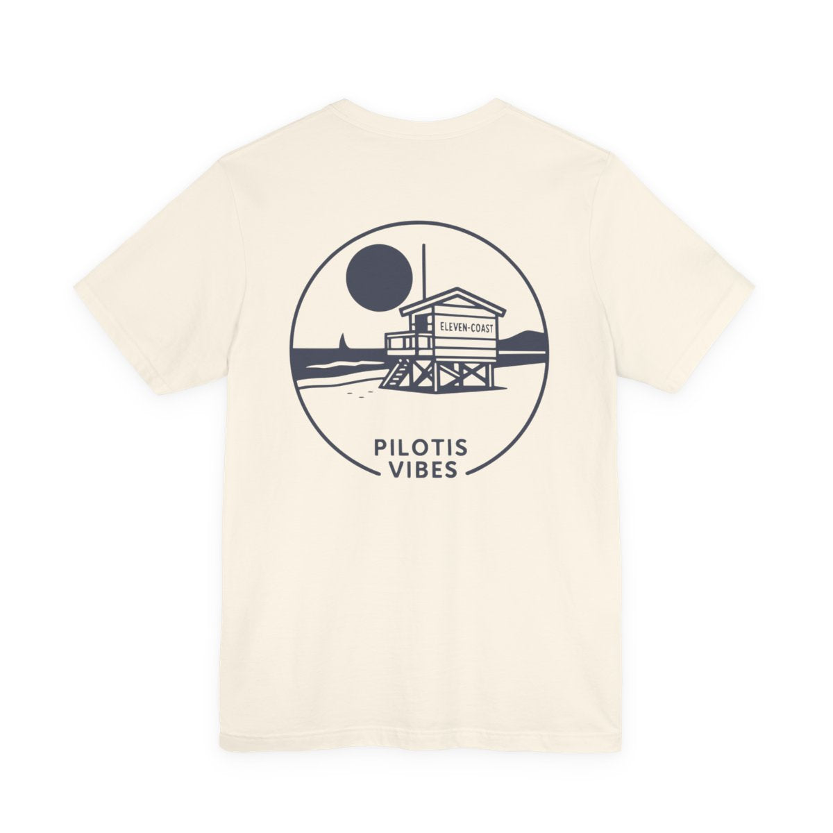 Men's Lifeguard Hut Navy T-Shirt 