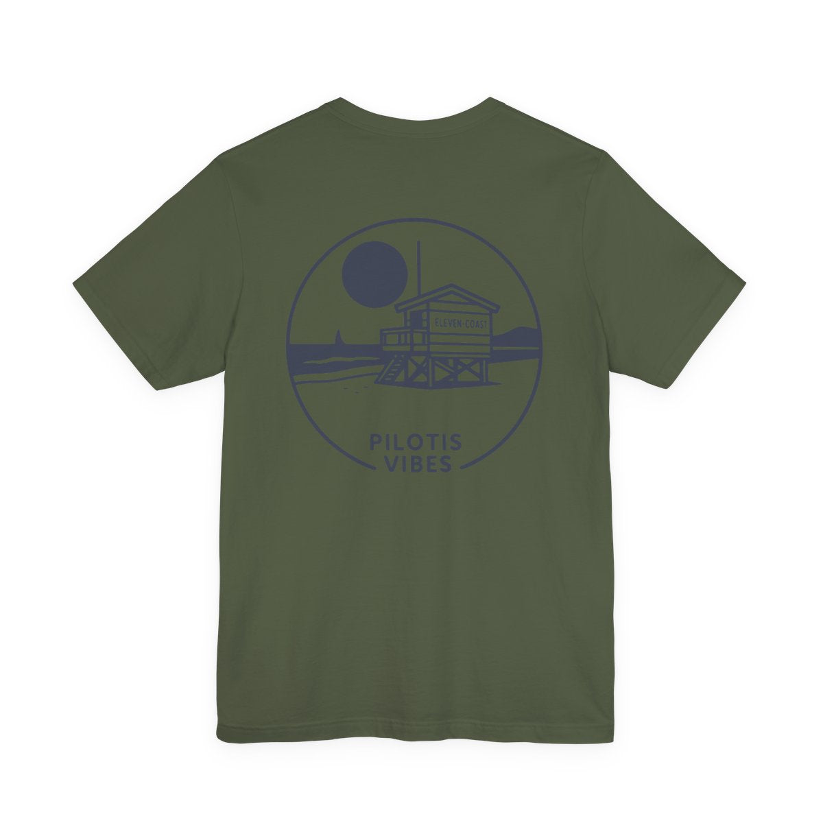 Men's Lifeguard Hut Navy T-Shirt 