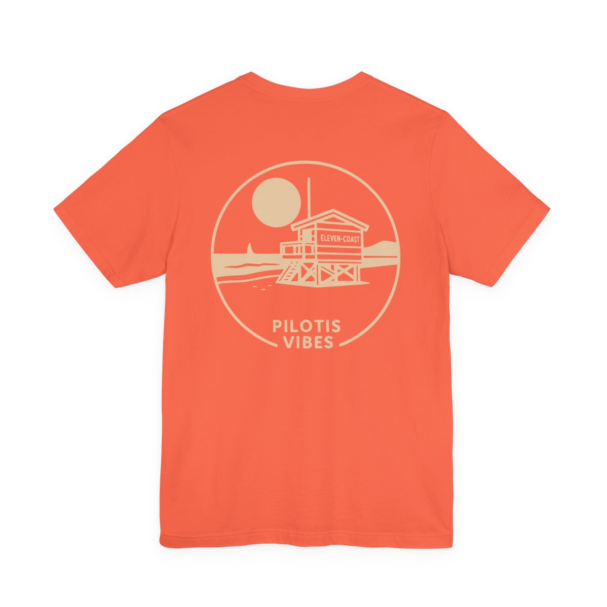 Men's Stilt Hut T-Shirt Pilotis Vibes 
